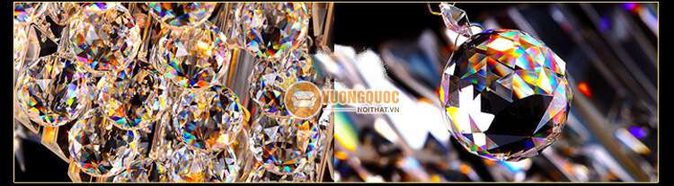 Đèn ốp trần pha lê thiết kế trăng sao cực đẹp CM103-11